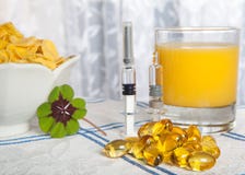 2 anti frukostinfluensaswine Arkivfoton