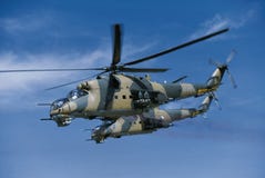 2 hélicoptère du mil mi-24 image libre de droits 2 hélicoptère du mil mi-24 image libre de droits