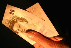 20 Pfund lizenzfreie stockfotografie 20 Pfund lizenzfreie stockfotografie