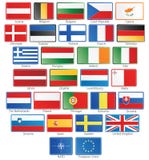 27 EU Flag Buttons Plus NATO And EU Stock Photo 27 EU Flag Buttons Plus NATO And EU Stock Photo