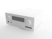 3d audio nad systemu biel royalty ilustracja 3d audio nad systemu biel royalty ilustracja