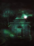 3d Crypt In The Forest Royalty Free Stock Photo