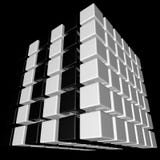 3d cubes головоломка бесплатная иллюстрация 3d cubes головоломка бесплатная иллюстрация