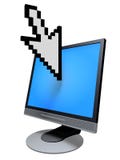 3d Cursor Tft Royalty Free Stock Images