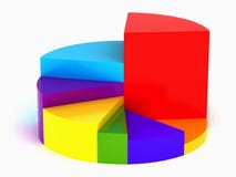 3d diagram ilustracji 3d diagram ilustracji