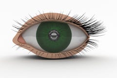 3D Eye Icon Royalty Free Stock Images 3D Eye Icon Royalty Free Stock Images