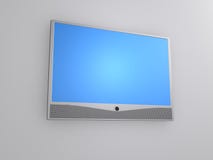 3d Lcd Royalty Free Stock Image