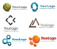3d logo ilustracja wektor 3d logo ilustracja wektor