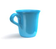 3d Rendering Of Coffee Cup Isolated On White Royalty Free Stock Photography