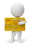 3d small people - credit card