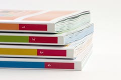 4 libri fotografia stock 4 libri fotografia stock