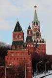 4 Towers Of Moskow Kremlin Stock Photo