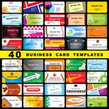 40 biglietti da visita royalty illustrazione gratis 40 biglietti da visita royalty illustrazione gratis