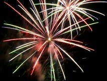 4th Of July Fireworks Royalty Free Stock Image
