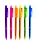 6 Neon Pens Stock Photos 6 Neon Pens Stock Photos
