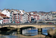 A Bridge In Bayonne Stock Photography A Bridge In Bayonne Stock Photography