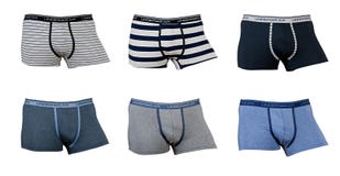A Collage Of Six Male Underwear Royalty Free Stock Photography A Collage Of Six Male Underwear Royalty Free Stock Photography