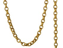 A Fragment Of A Chain Stock Photography