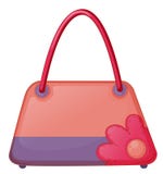 A Pink Fashion Bag Stock Image