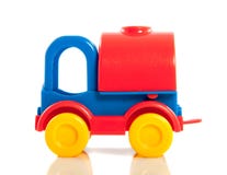 A Plastic Colored Toy Car Stock Images