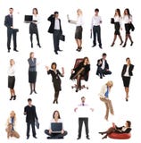 A Set Of Different Business People Stock Photography A Set Of Different Business People Stock Photography