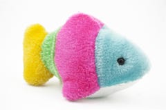 A Toy Multicoloured Fish Stock Photos