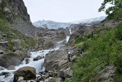 A Trek In Folgefonna In Norway Royalty Free Stock Photo A Trek In Folgefonna In Norway Royalty Free Stock Photo