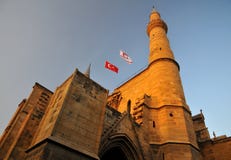 A Turkish Half-moon Symbols And Flags Of Turkey Royalty Free Stock Photo