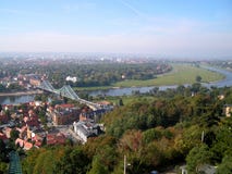 A View Of The City Of Dresden. Stock Photography