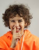 A Young Boy Picks His Nose Stock Photos A Young Boy Picks His Nose Stock Photos