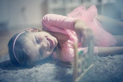 Abacus and little girl. royalty free stock photo Abacus and little girl. royalty free stock photo