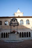 Abadía de la cruz santa en Sassovivo Foligno, Italia Imágenes de archivo libres de regalías