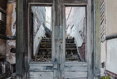 Abandoned Doorway Stock Photography