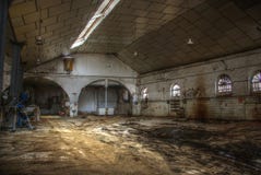 Abandoned Empty Warehouse. Stock Photography Abandoned Empty Warehouse. Stock Photography