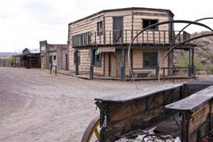 Abandoned Old Western Arizona Town USA Stock Photography Abandoned Old Western Arizona Town USA Stock Photography