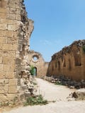 abbeybellapais cyprus arkivfoton abbeybellapais cyprus arkivfoton