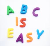 ABC Is EASY Royalty Free Stock Photo ABC Is EASY Royalty Free Stock Photo