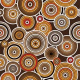 Aboriginal art vector seamless background royalty free illustration Aboriginal art vector seamless background royalty free illustration