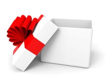 Abra el rectángulo de regalo de la Navidad libre illustration Abra el rectángulo de regalo de la Navidad libre illustration