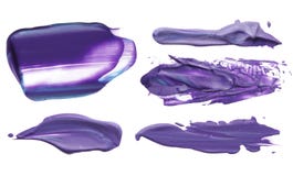 Abstract acrylic brush strokes. Collection. royalty free stock photos Abstract acrylic brush strokes. Collection. royalty free stock photos