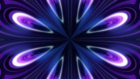 Abstract animation of blue, black and white flower kaleidoscope. Abstract multicolored motion graphics background. stock illustration Abstract animation of blue, black and white flower kaleidoscope. Abstract multicolored motion graphics background. stock illustration