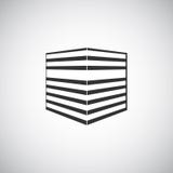 Abstract architecture building silhouette logo design template. Skyscraper real estate business theme icon. Abstract building silhouette. Real estate houses vector illustration Abstract architecture building silhouette logo design template. Skyscraper real estate business theme icon. Abstract building silhouette. Real estate houses vector illustration