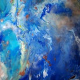 Abstract art. Ocean inspired abstract art Stock Images Abstract art. Ocean inspired abstract art Stock Images