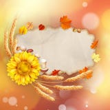Abstract autumn poster with shining sun. EPS 10. Abstract autumn poster with shining sun and blurred background. EPS 10 vector file included stock illustration Abstract autumn poster with shining sun. EPS 10. Abstract autumn poster with shining sun and blurred background. EPS 10 vector file included stock illustration