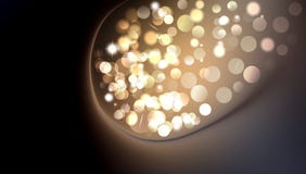 Abstract background Christmas magic sparkle, light dots, vector bokeh effect. background wallpaper. stock illustration Abstract background Christmas magic sparkle, light dots, vector bokeh effect. background wallpaper. stock illustration
