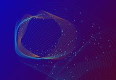 Abstract background on dark blue background stock illustration Abstract background on dark blue background stock illustration