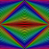 Abstract background in the form of colored rhombuses and rays arranged diagonally. stock illustration Abstract background in the form of colored rhombuses and rays arranged diagonally. stock illustration