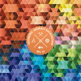 Abstract background, geometric design, vector illustration. Geometric tesselation of colored surface. Stained-glass window style. Abstract color blur royalty free illustration Abstract background, geometric design, vector illustration. Geometric tesselation of colored surface. Stained-glass window style. Abstract color blur royalty free illustration