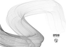 Abstract background with transparent wave lines royalty free illustration Abstract background with transparent wave lines royalty free illustration
