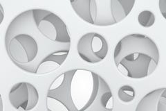 abstract background white Στρογγυλές τρύπες στα πλαστικά φύλλα τρισδιάστατη απόδοση διανυσματική απεικόνιση abstract background white Στρογγυλές τρύπες στα πλαστικά φύλλα τρισδιάστατη απόδοση διανυσματική απεικόνιση